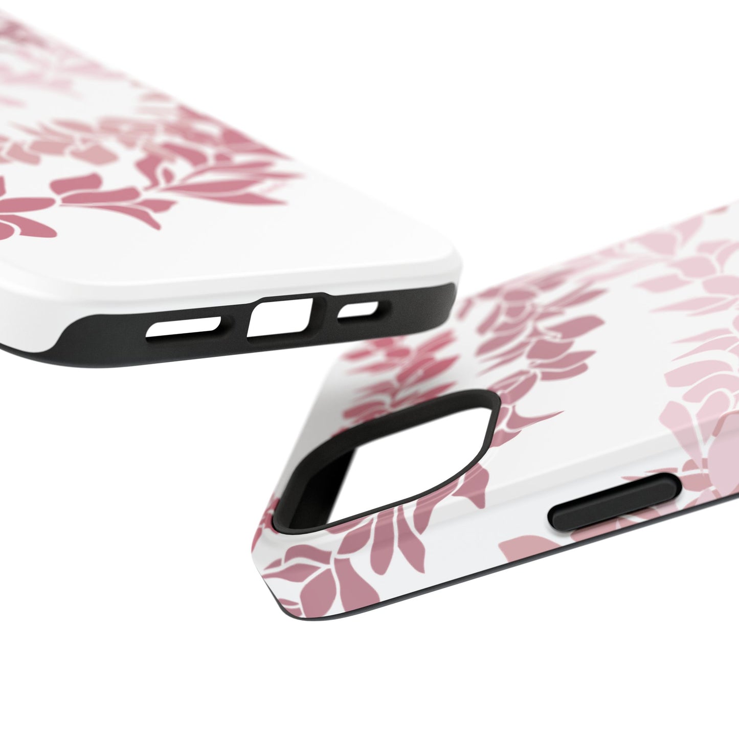 Plumeria Leis in Color Me Pinks (White)