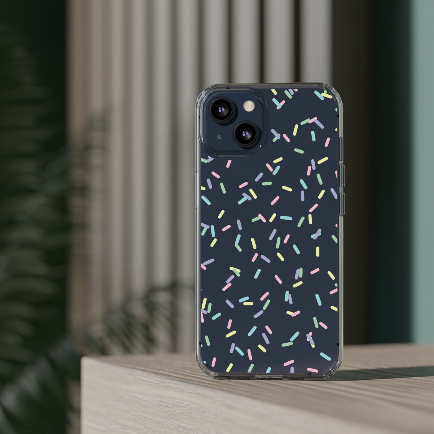 Rainbow Sprinkles CLEAR Case