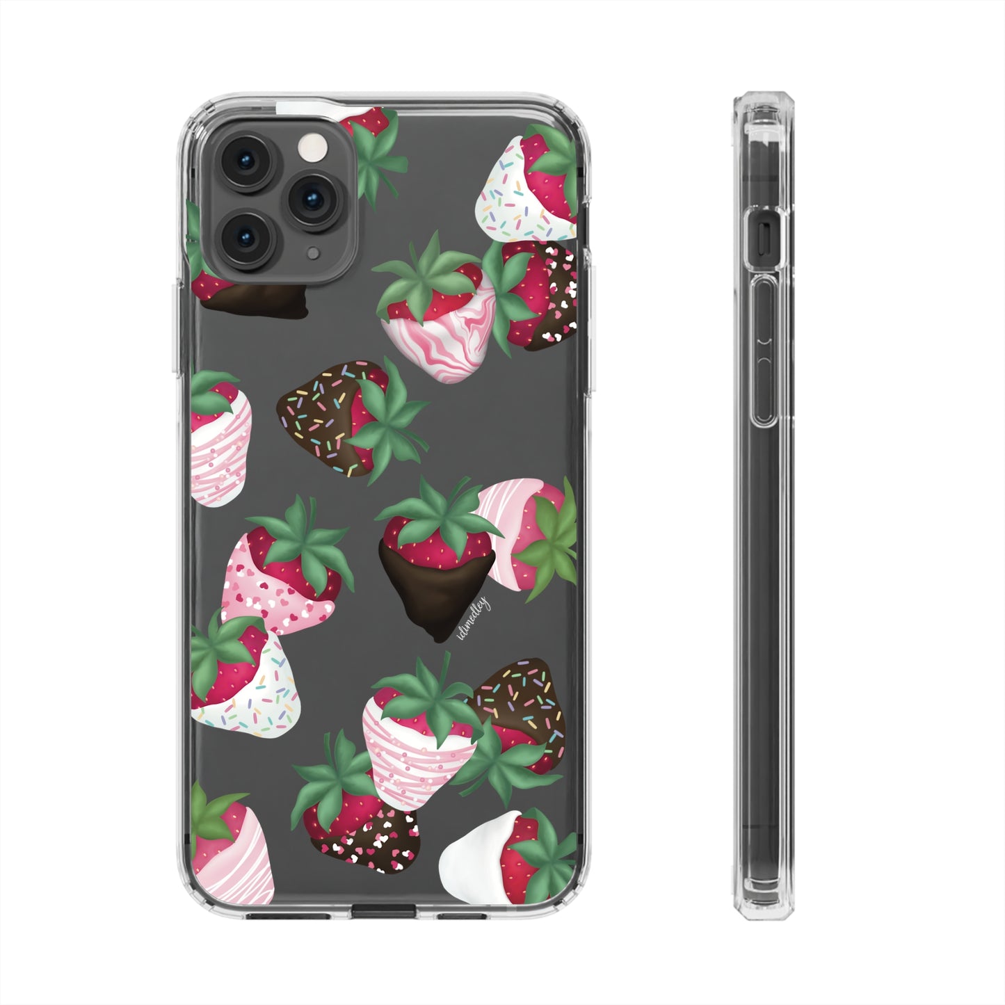 Chocolate Dipped Strawberries CLEAR Case