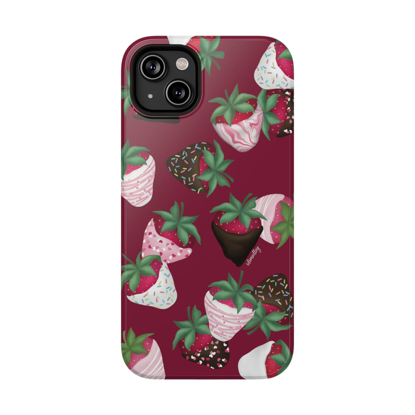 Strawberry Dipped Confections (Red)