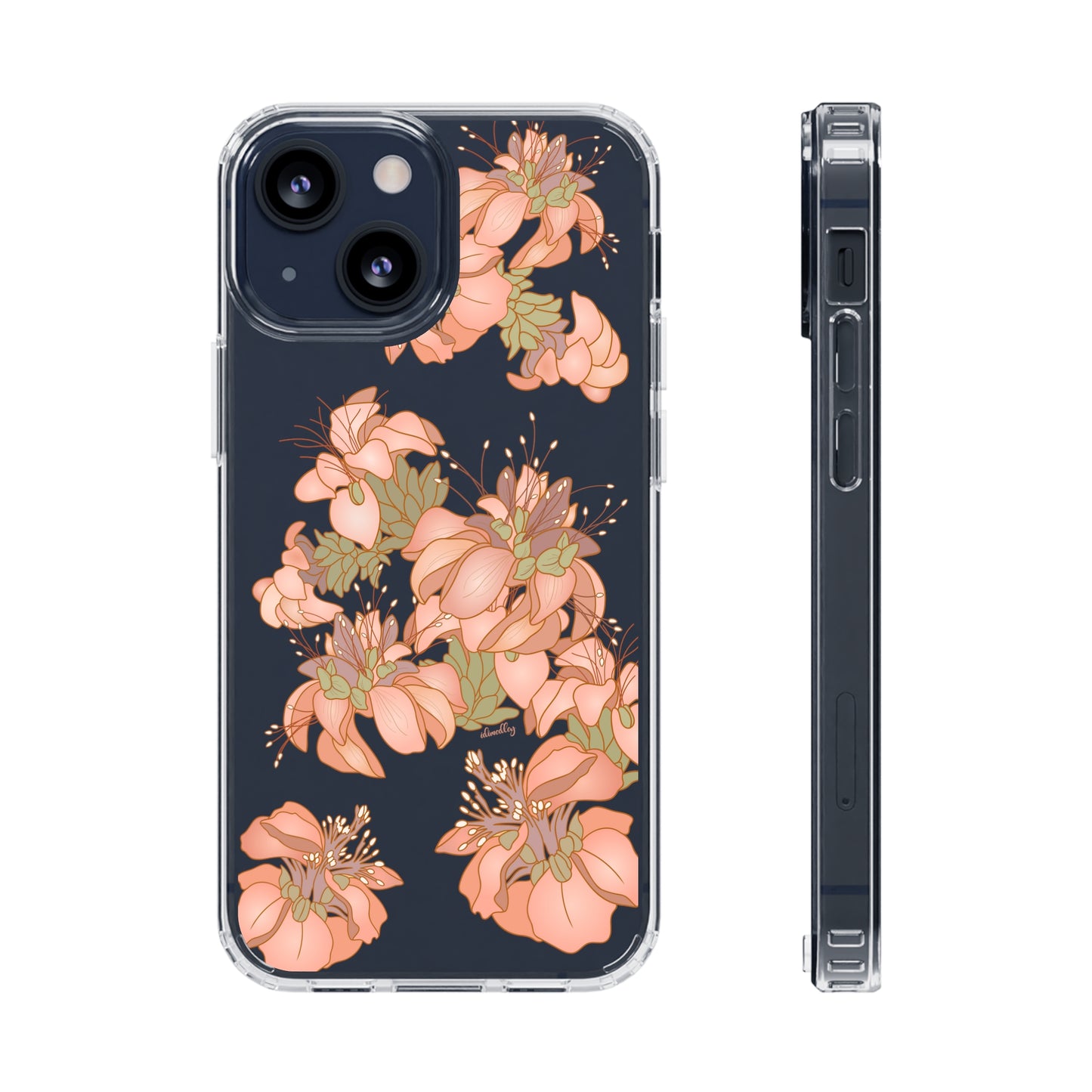 Wili Wili Flowers CLEAR Case