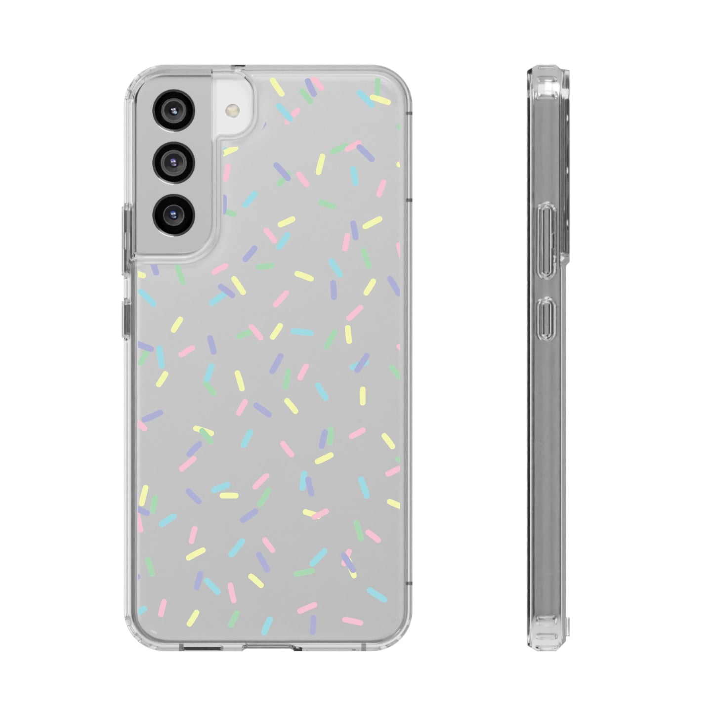 Rainbow Sprinkles CLEAR Case