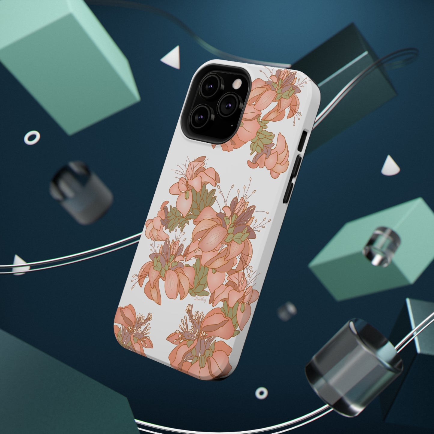 Wili Wili Flowers (White)