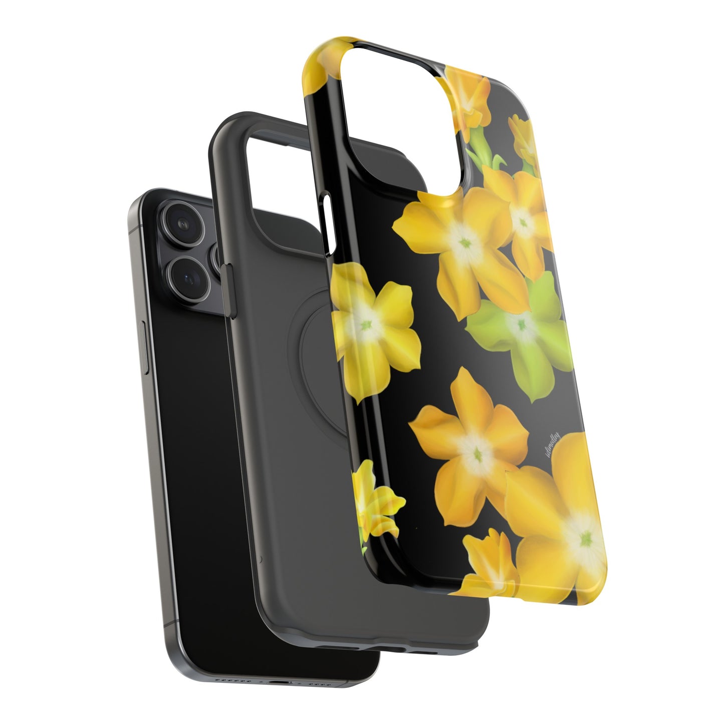 Pakalana Blooms (Black)