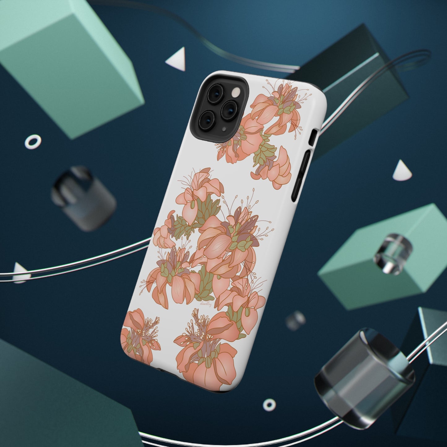 Wili Wili Flowers (White)