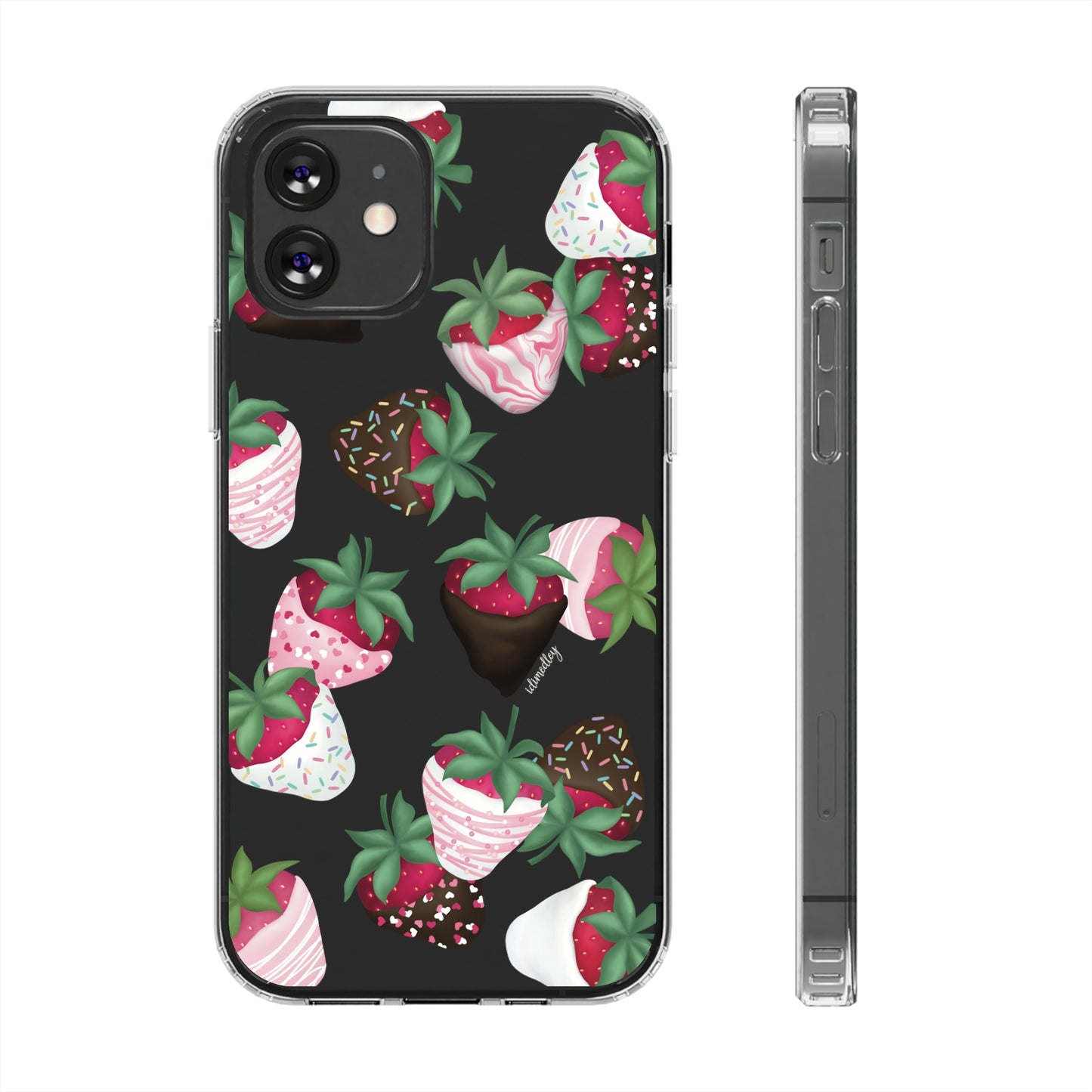 Chocolate Dipped Strawberries CLEAR Case