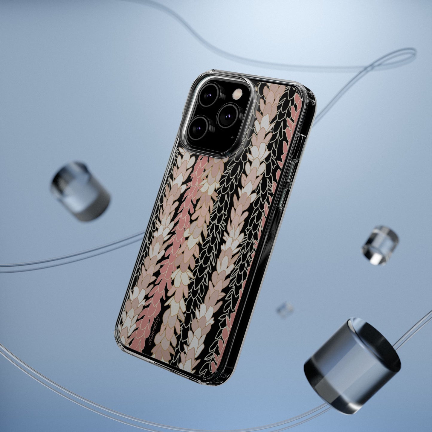 Pakalana Stringing Peach CLEAR Case