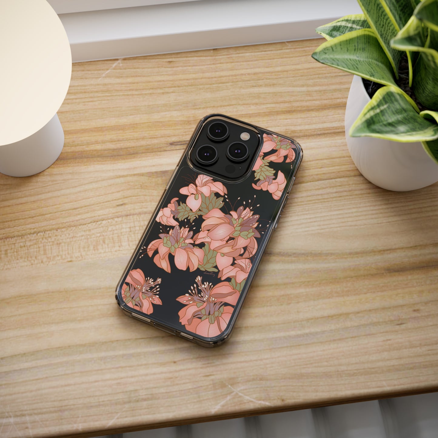 Wili Wili Flowers CLEAR Case