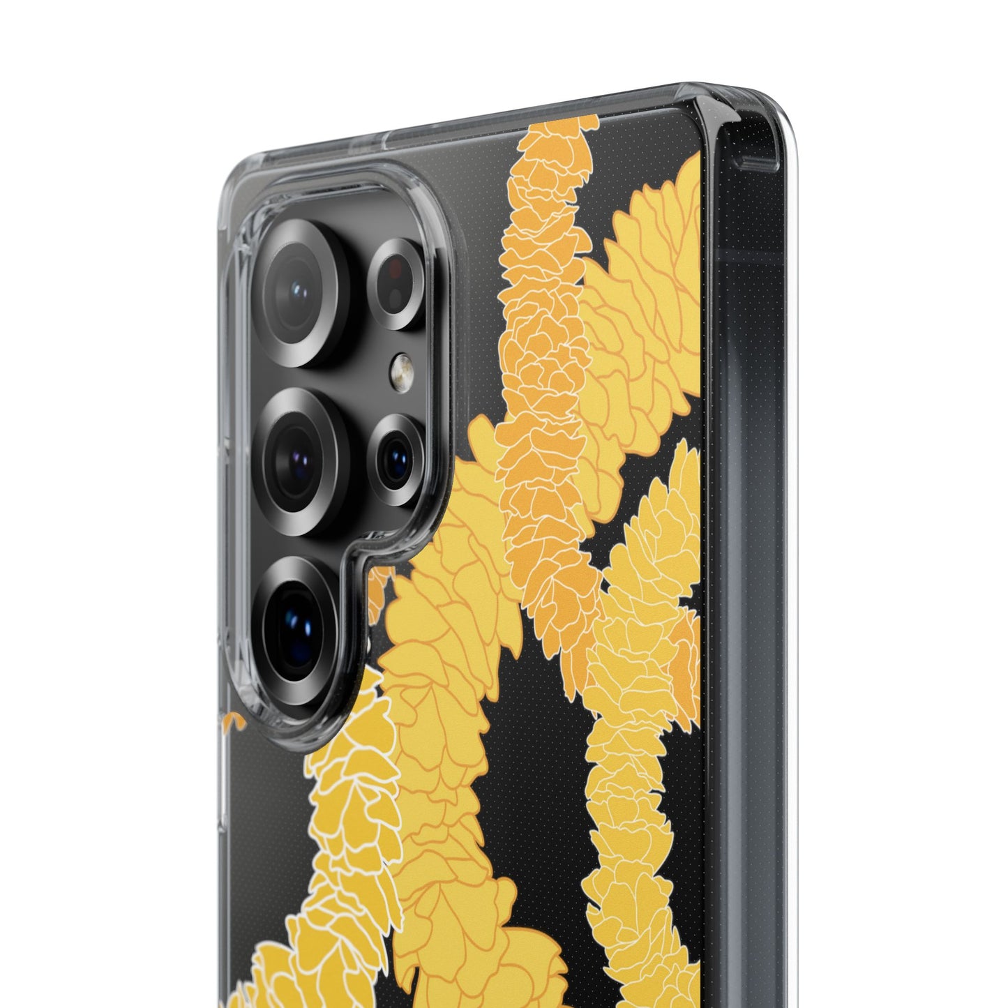 Ilima Flower Lei CLEAR Case