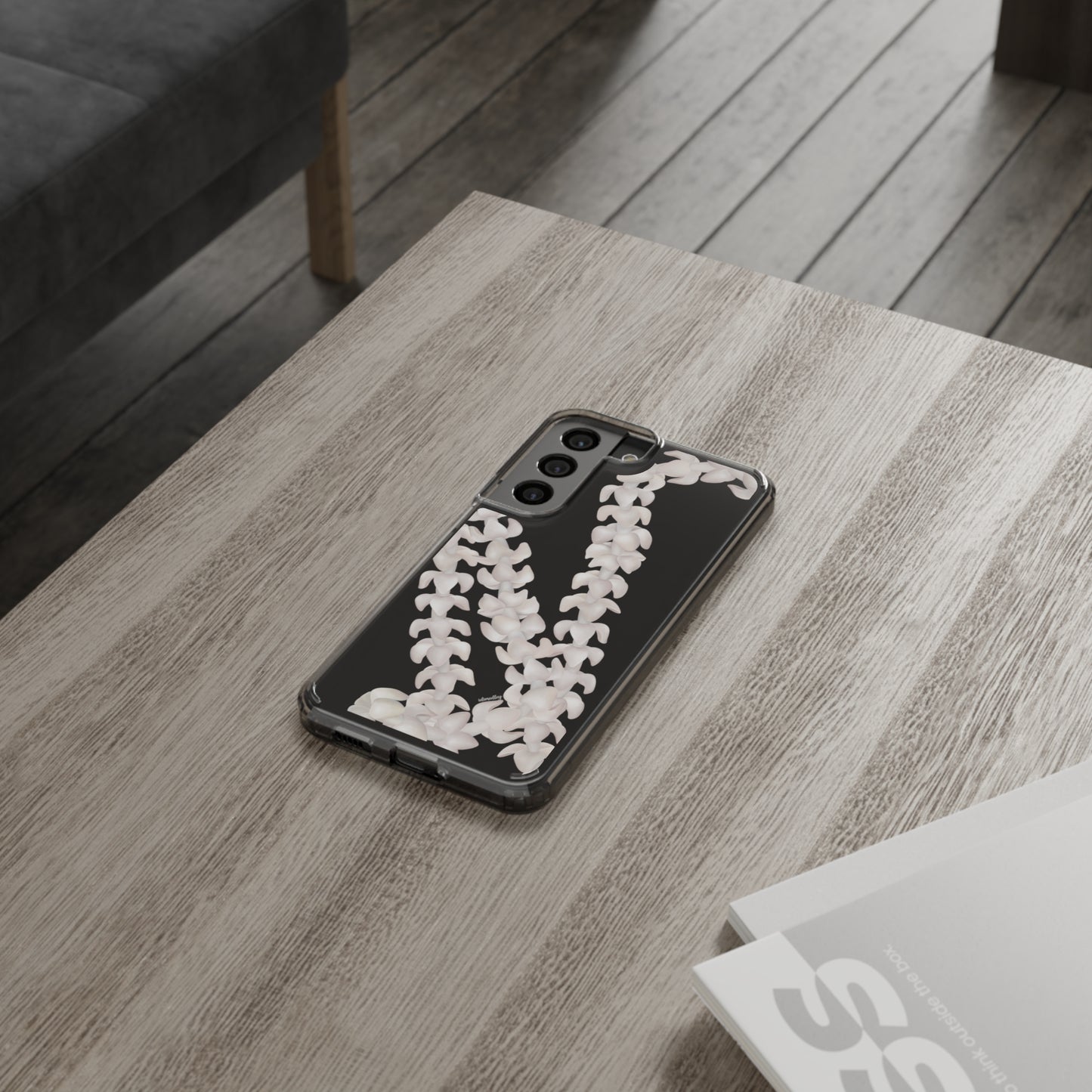 Puakenikeni Lei (Blush Pink) CLEAR Case