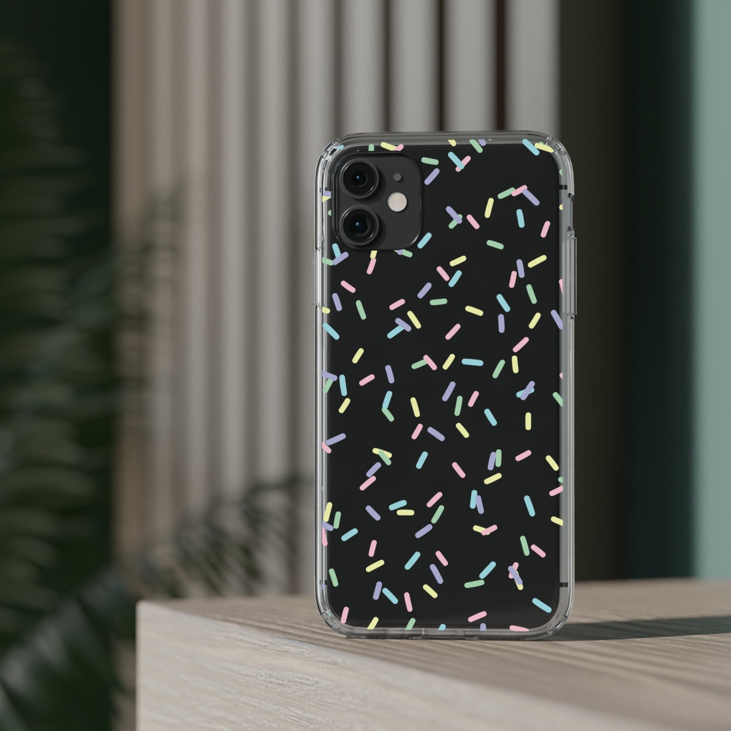 Rainbow Sprinkles CLEAR Case