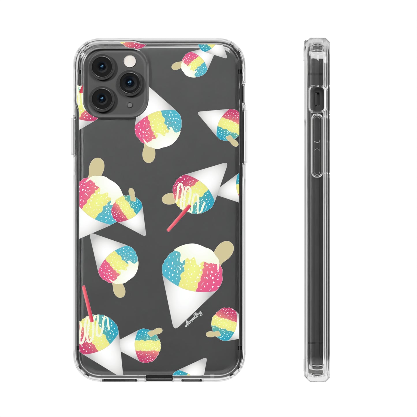 Rainbow Shave Ice CLEAR Case