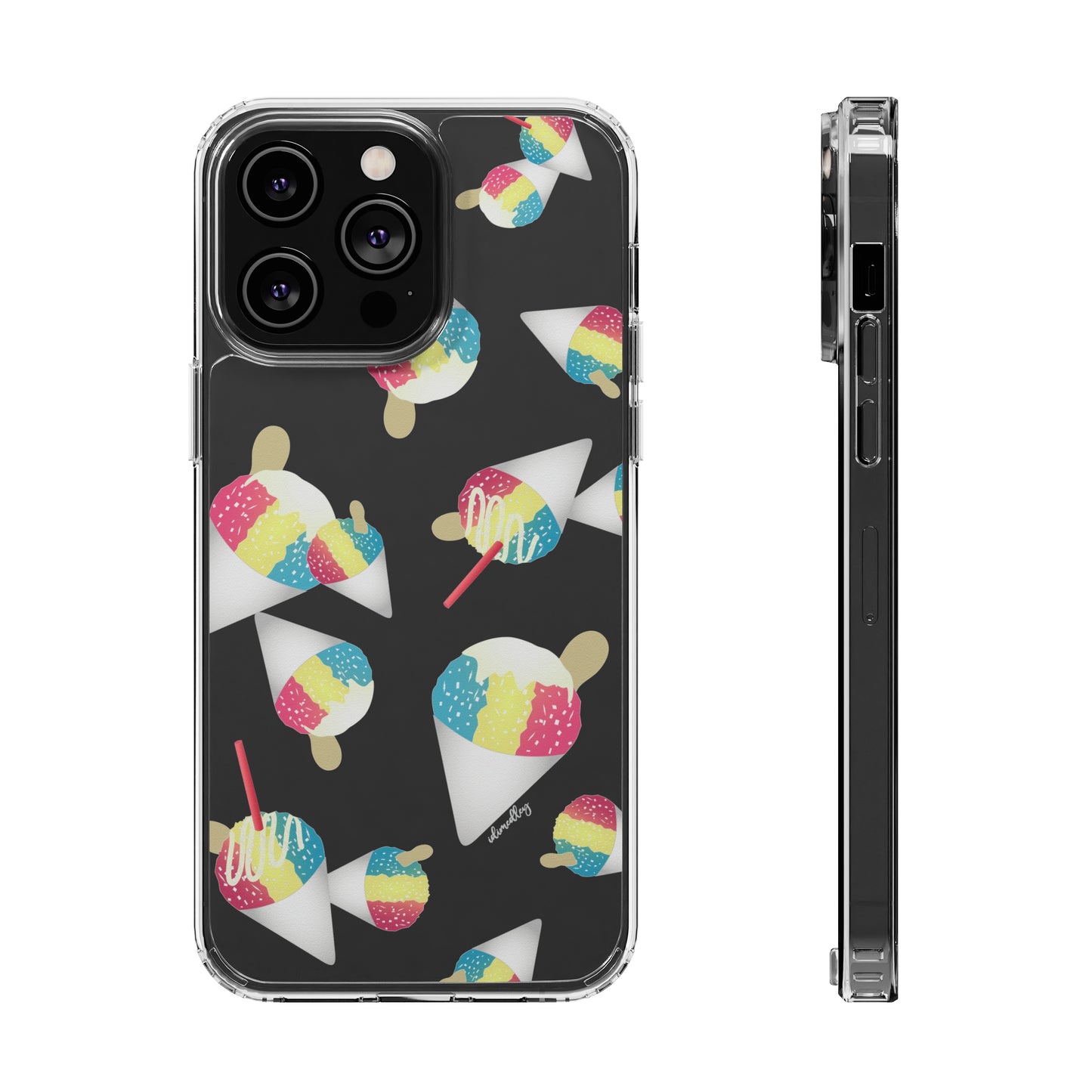 Rainbow Shave Ice CLEAR Case