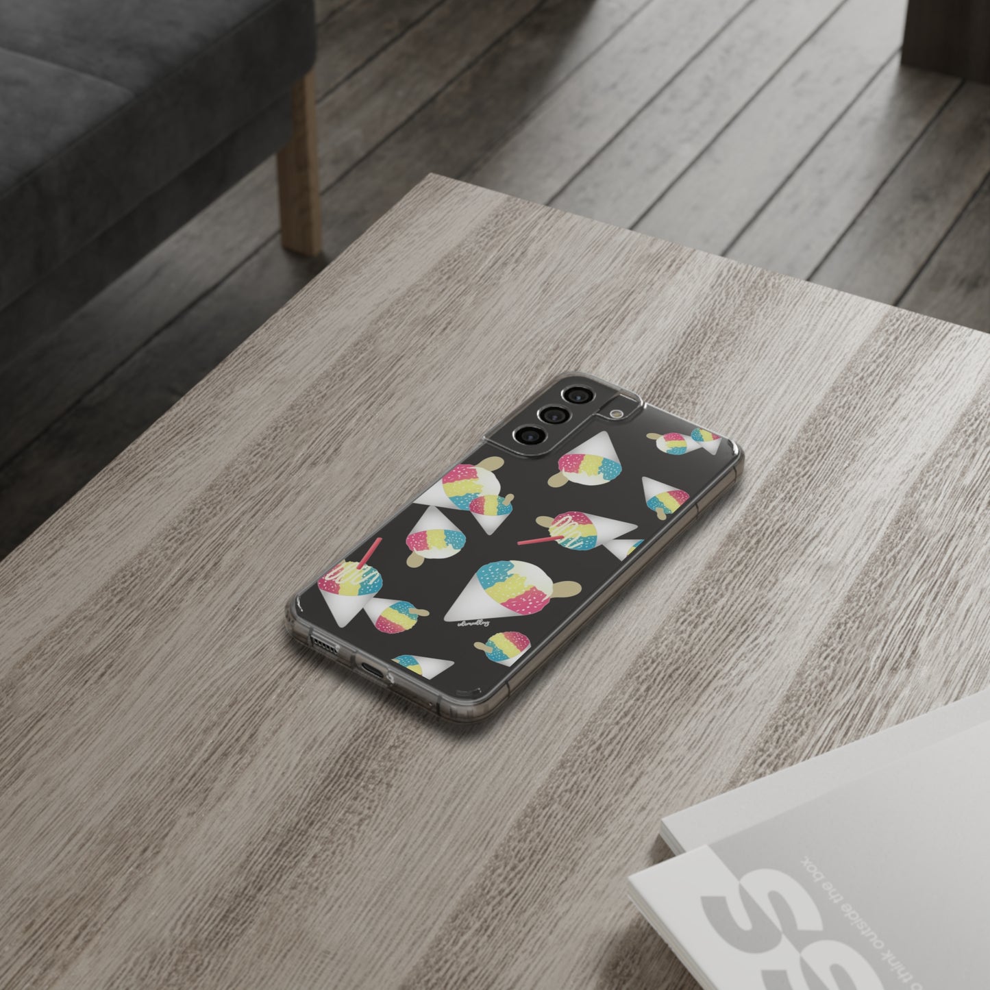 Rainbow Shave Ice CLEAR Case
