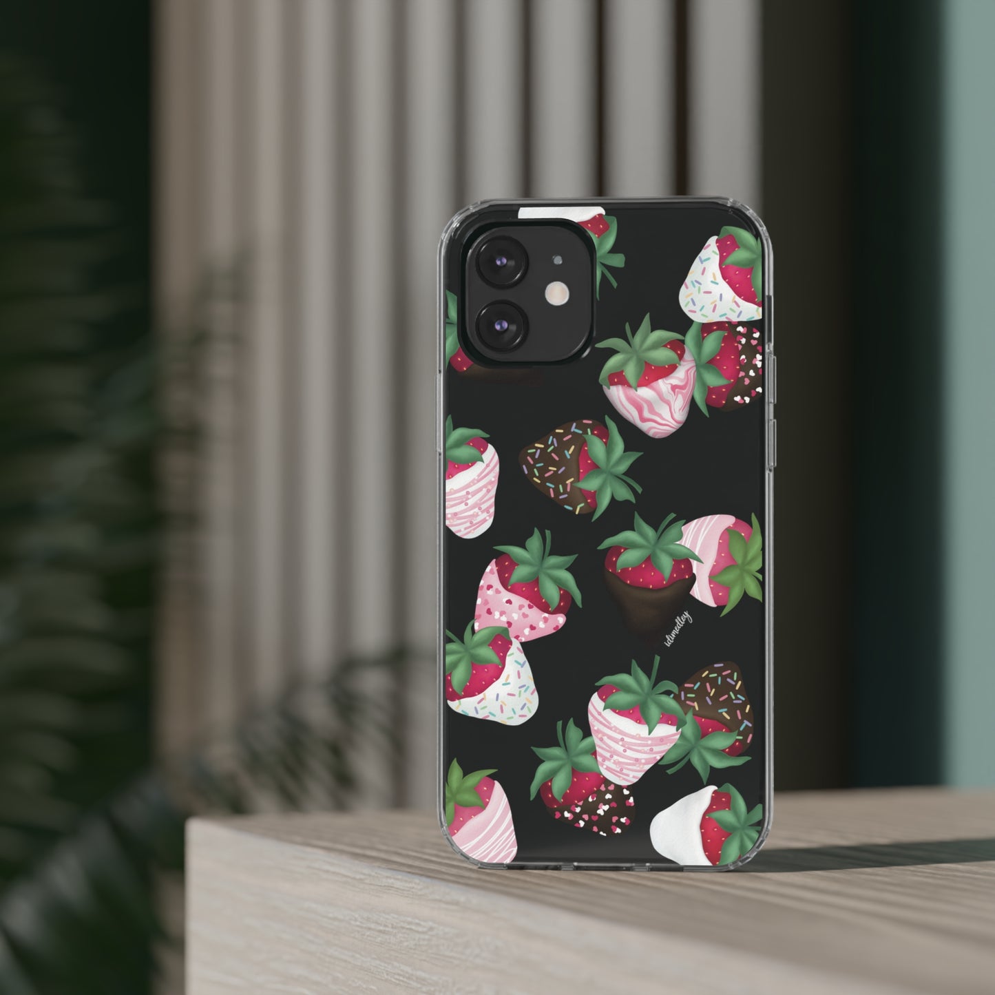 Chocolate Dipped Strawberries CLEAR Case