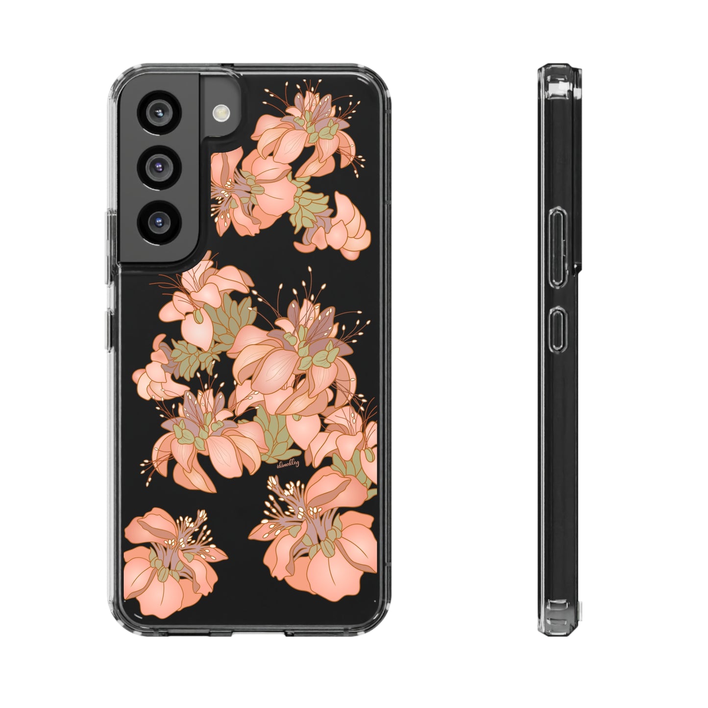 Wili Wili Flowers CLEAR Case