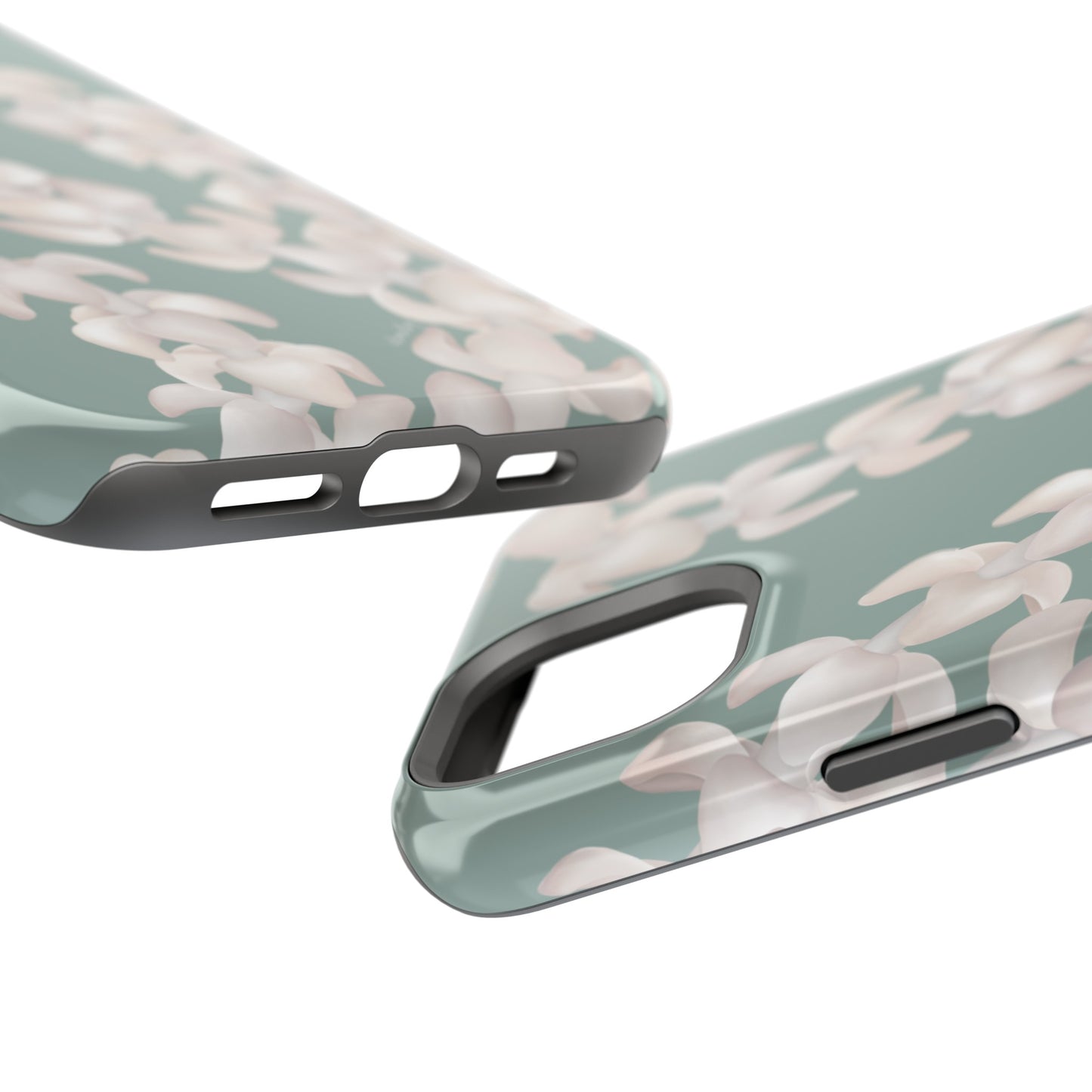 Puakenikeni Lei Blushing (Light Green)