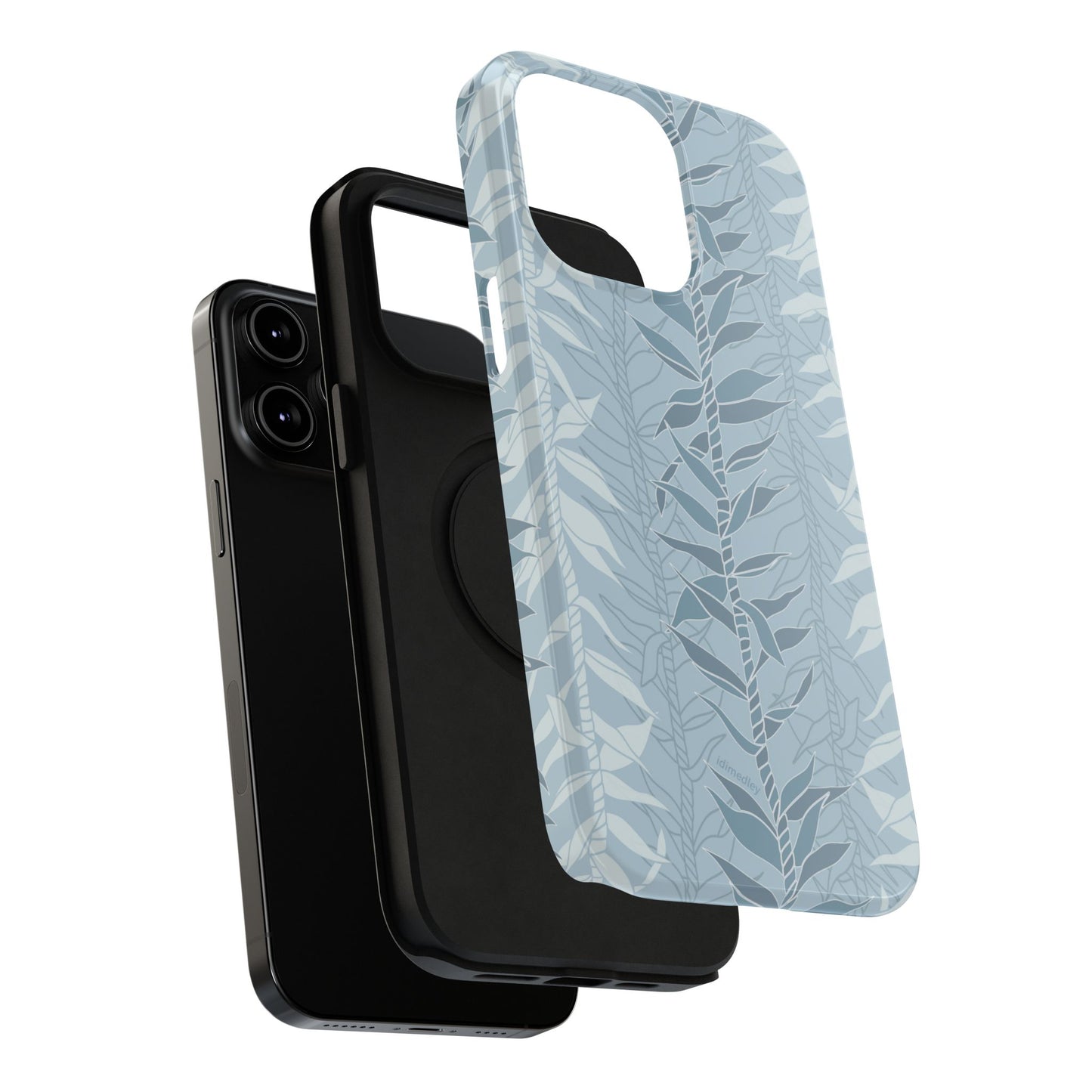 Ti Leaf Lucky Lei (Steel Blue)