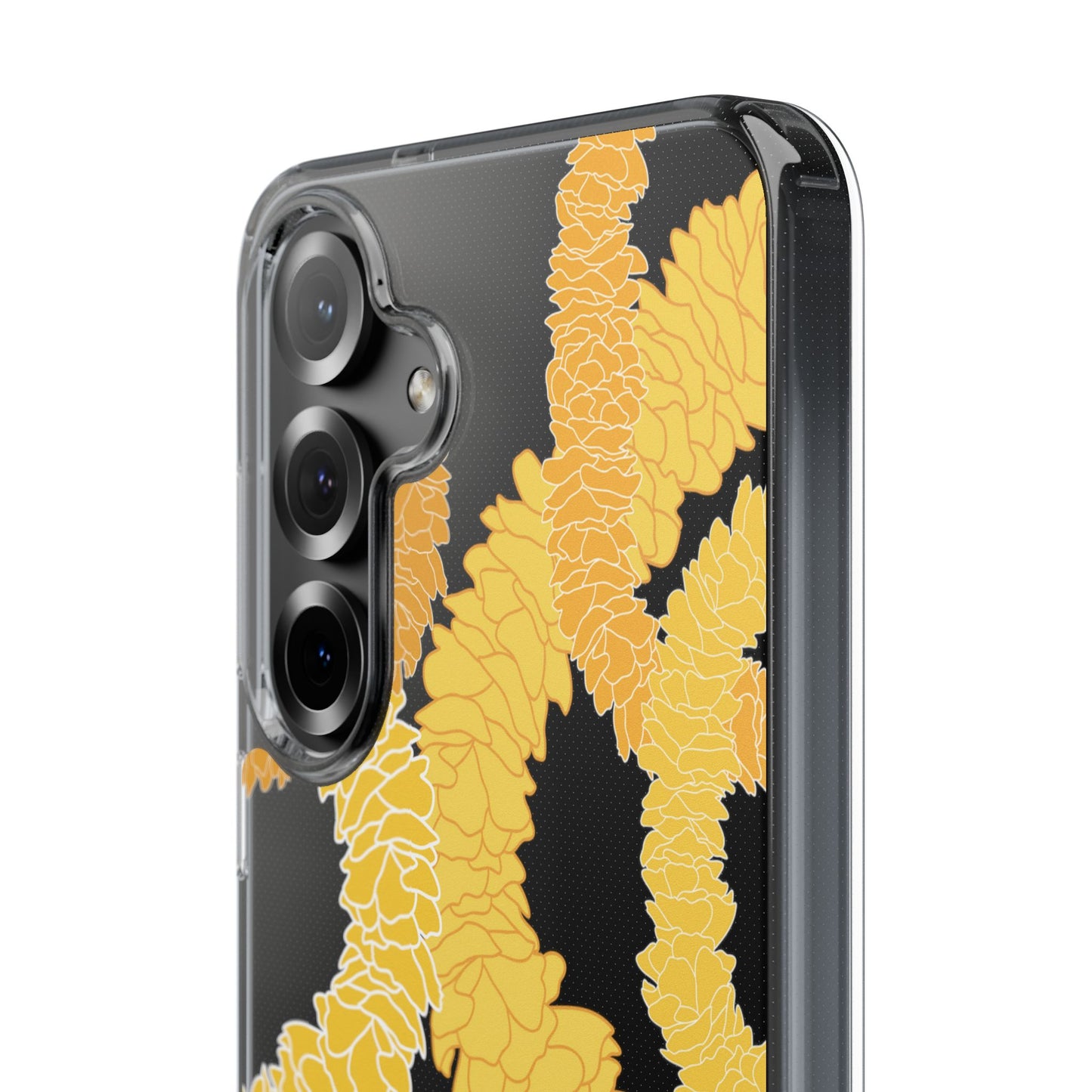 Ilima Flower Lei CLEAR Case