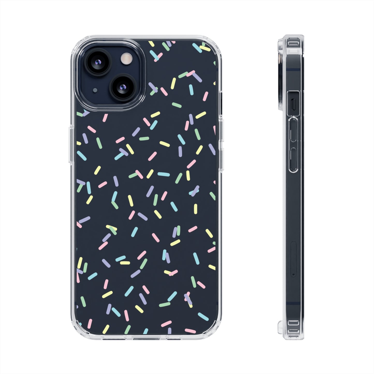 Rainbow Sprinkles CLEAR Case