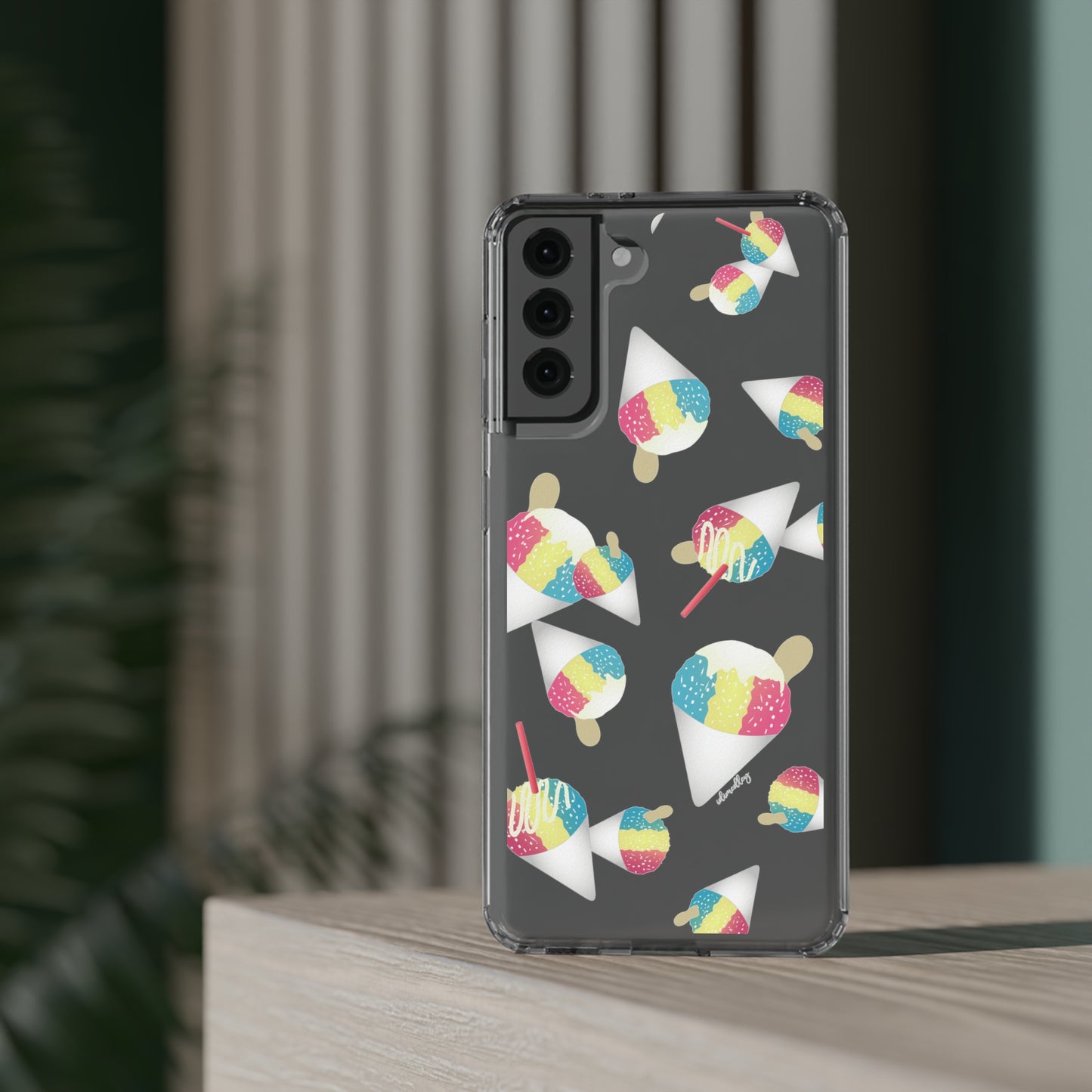 Rainbow Shave Ice CLEAR Case