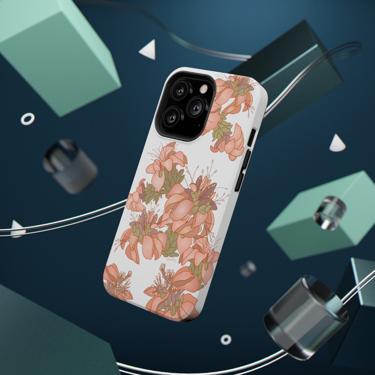 Wili Wili Flowers (White)