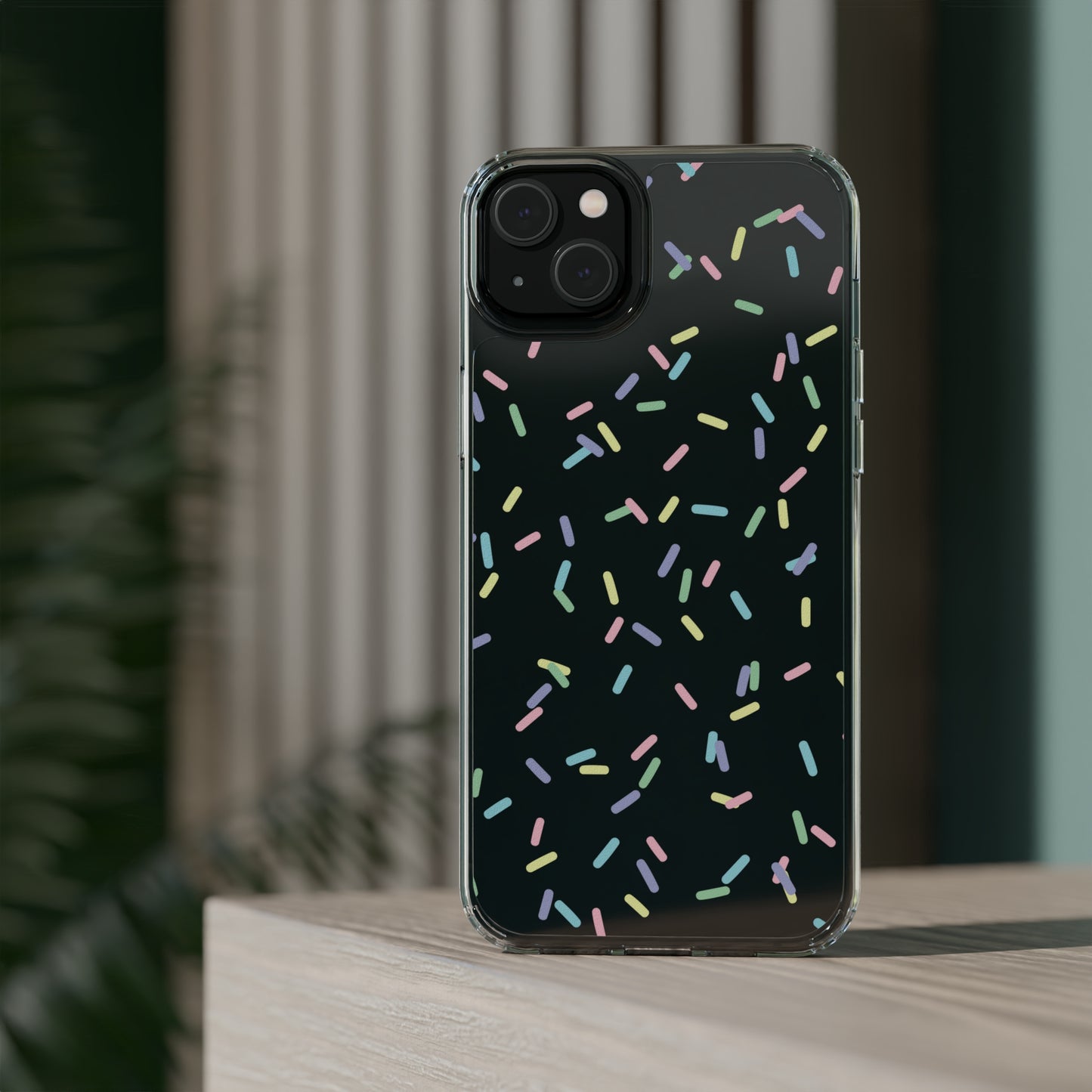 Rainbow Sprinkles CLEAR Case