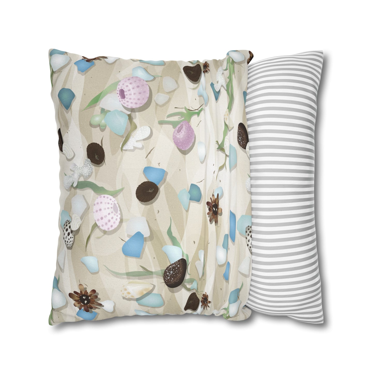 Throw Pillow Covers- Hawaiian Sandy Shores