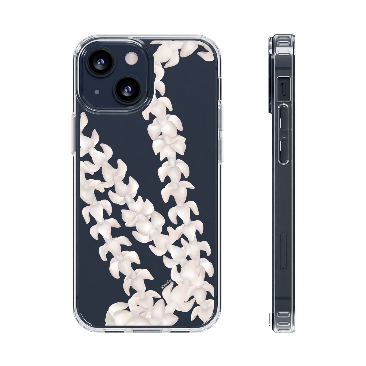 Puakenikeni Lei (Blush Pink) CLEAR Case