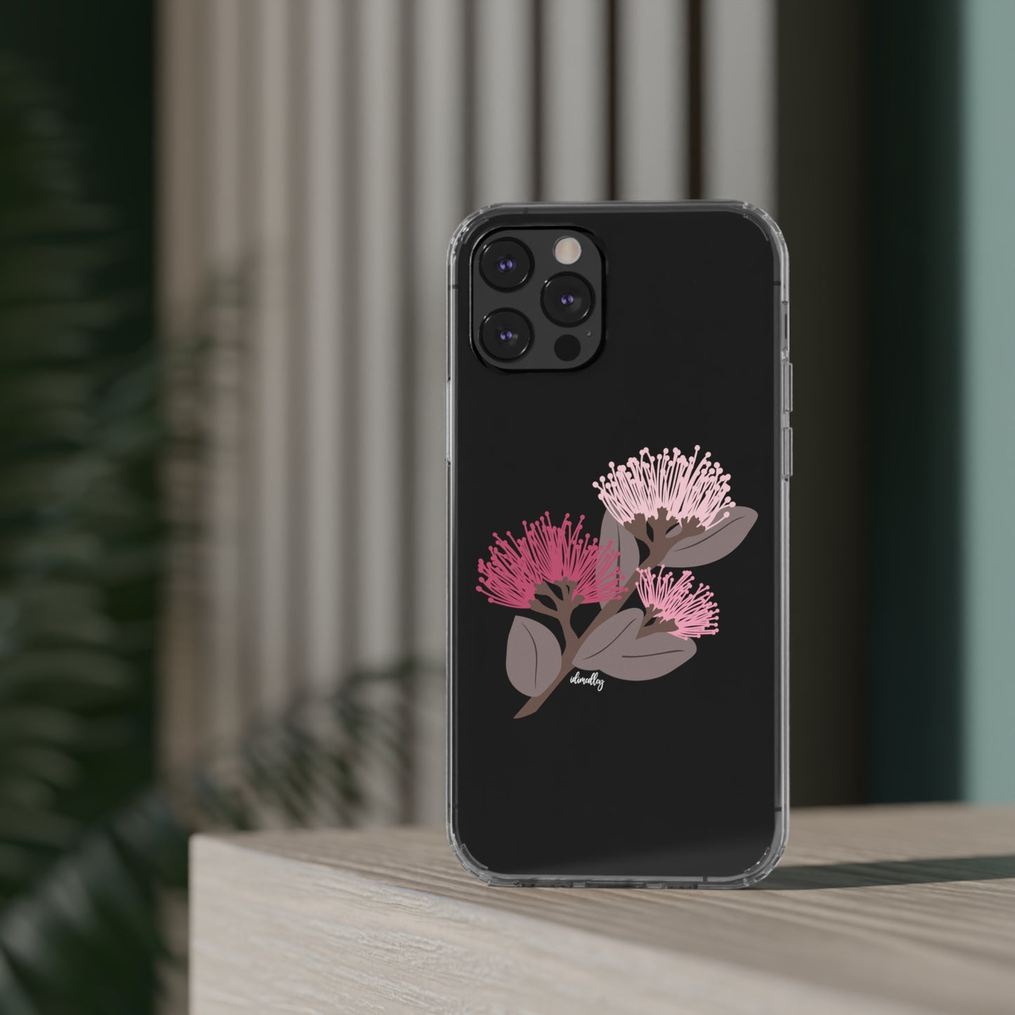Ohia Blossoms on Branch CLEAR Case