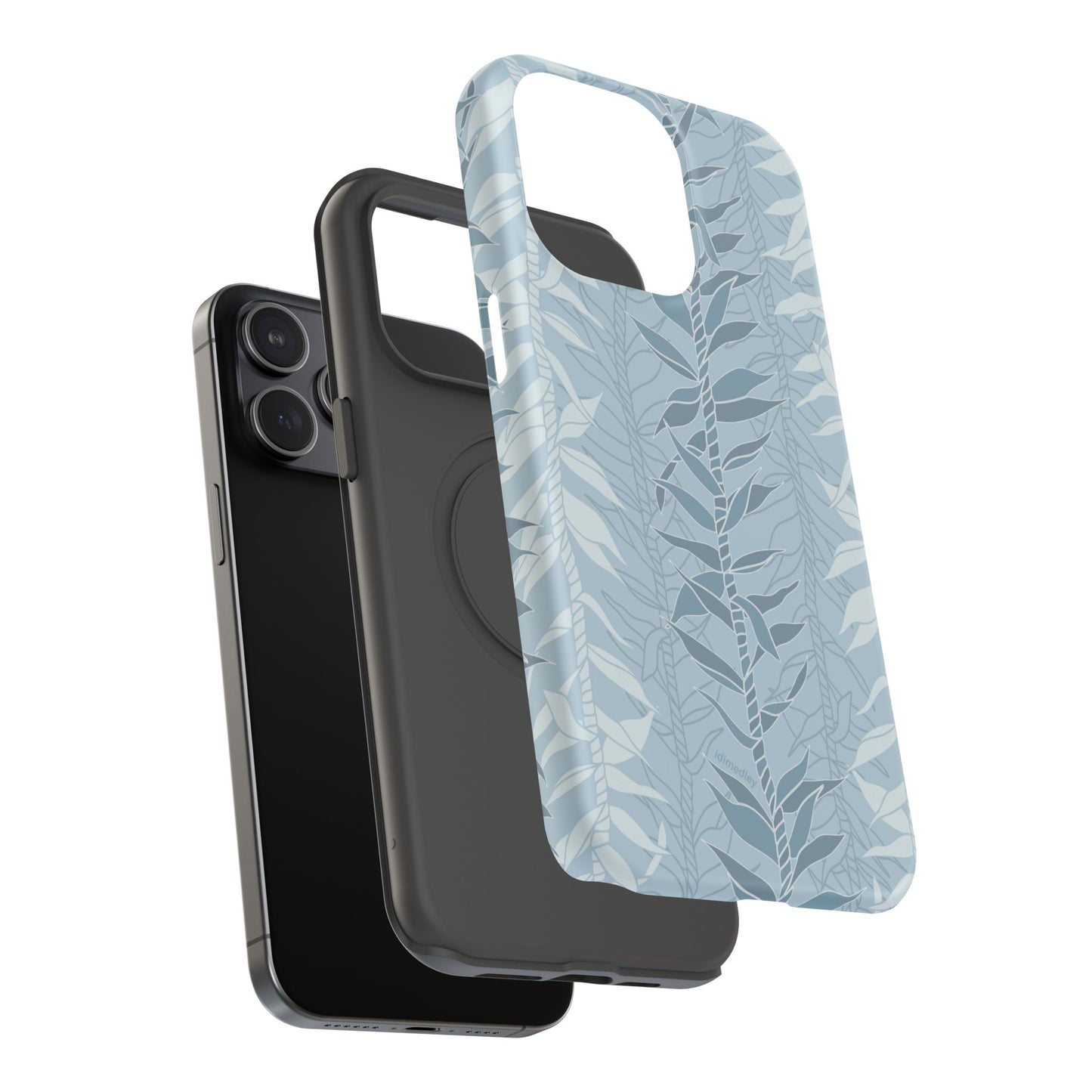 Ti Leaf Lucky Lei (Steel Blue)