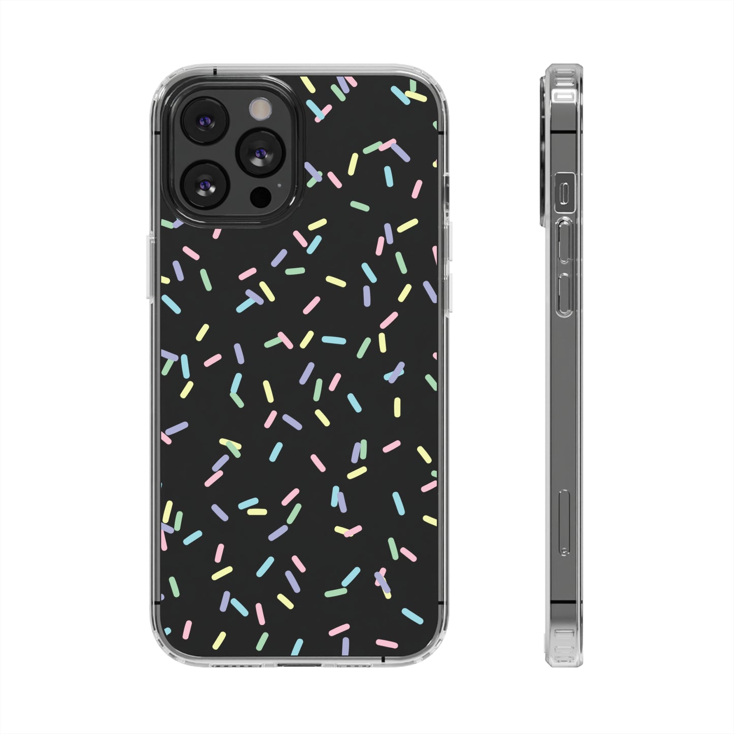 Rainbow Sprinkles CLEAR Case