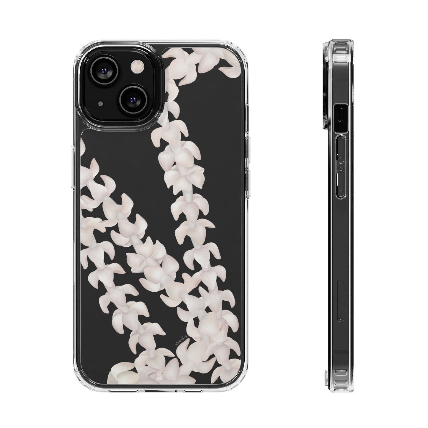Puakenikeni Lei (Blush Pink) CLEAR Case