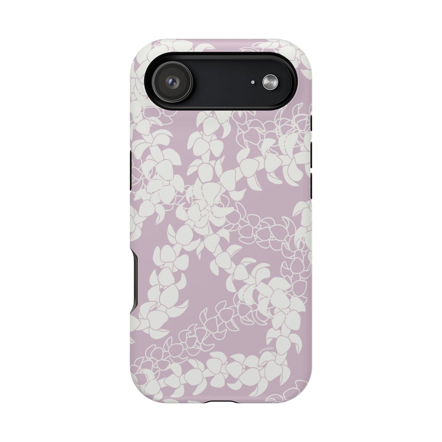 Puakenikeni Curvilinear Lei (Pinky Periwinkle), MAGSAFE