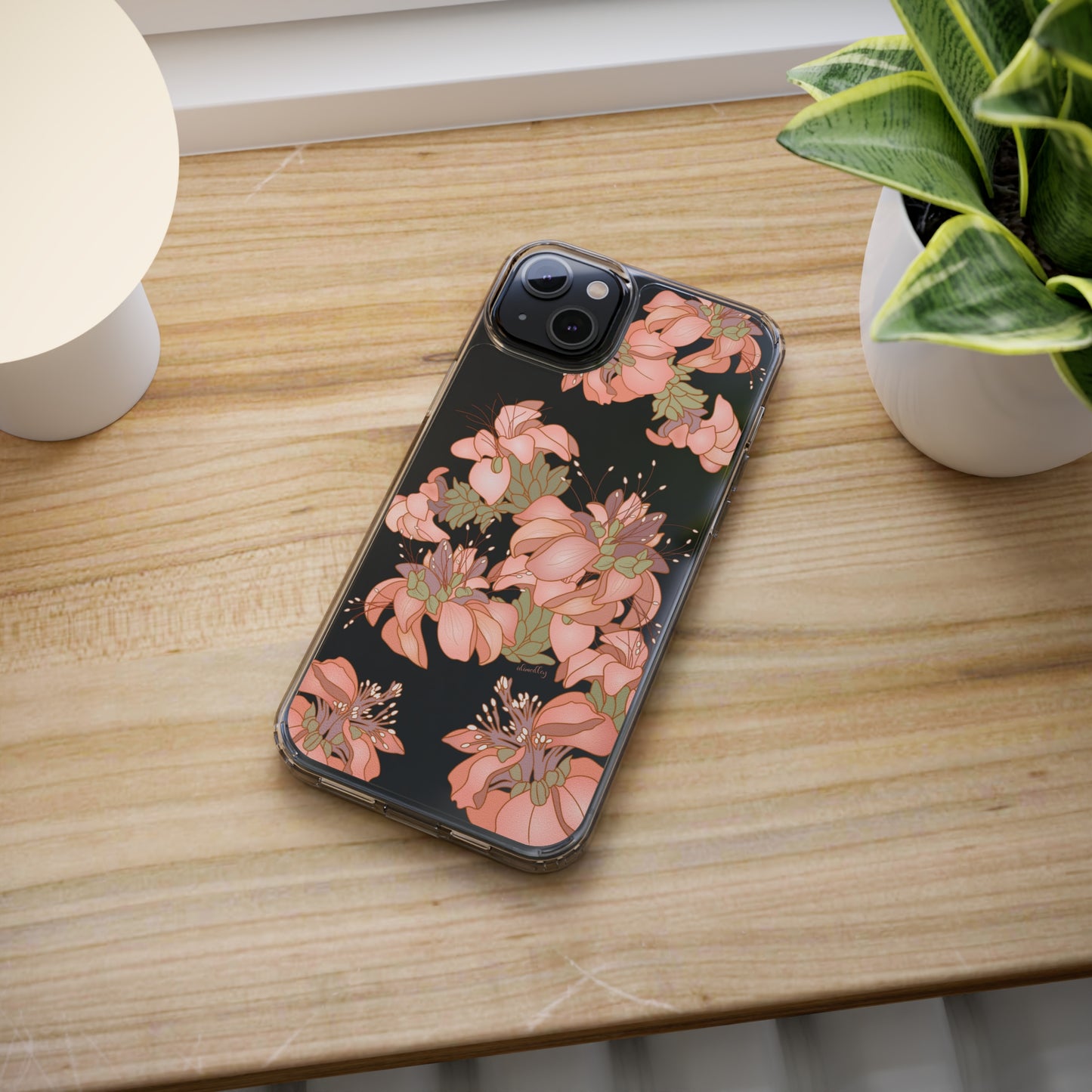 Wili Wili Flowers CLEAR Case