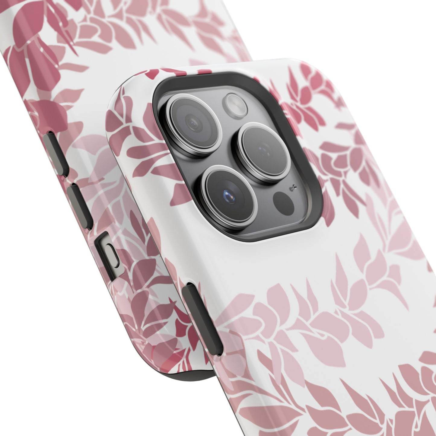 Plumeria Leis in Color Me Pinks (White)