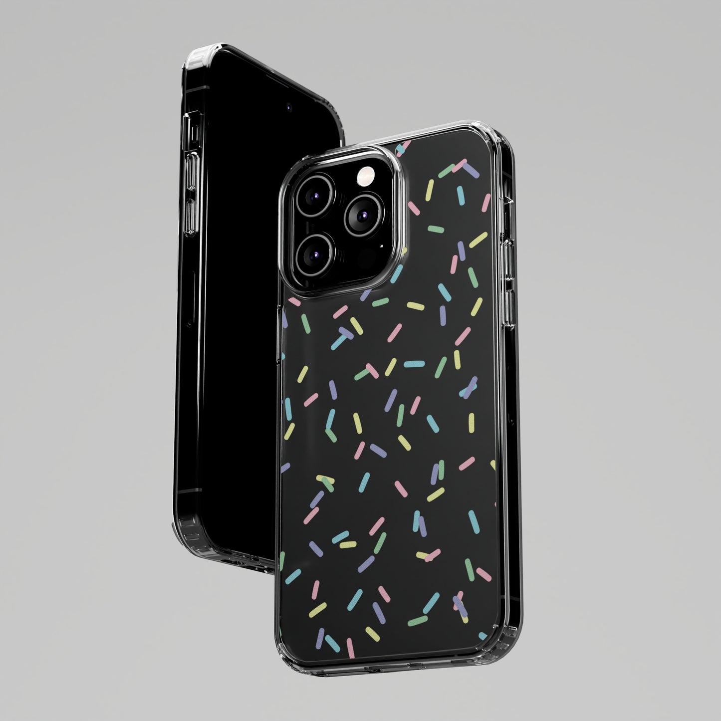 Rainbow Sprinkles CLEAR Case