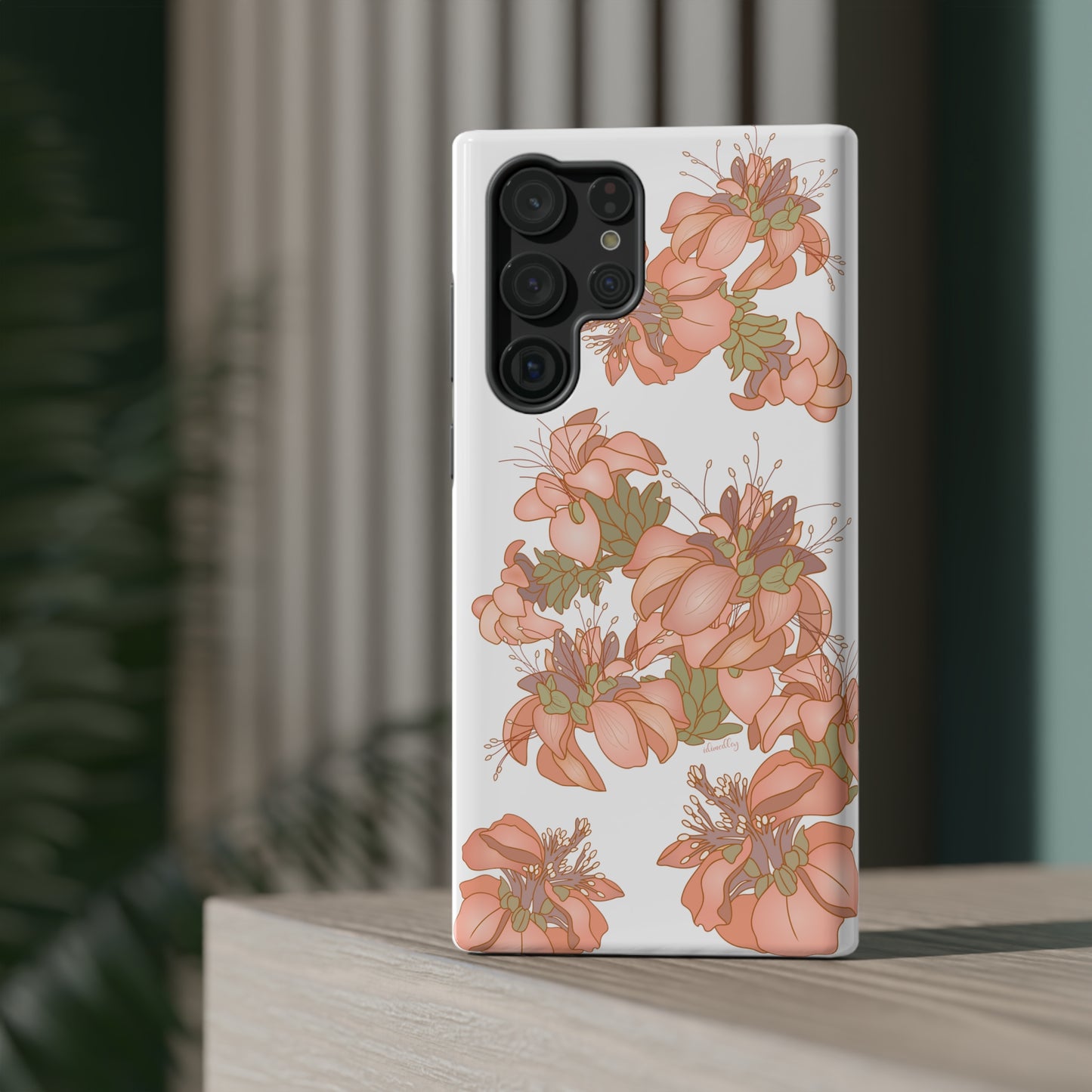 Wili Wili Flowers (White)