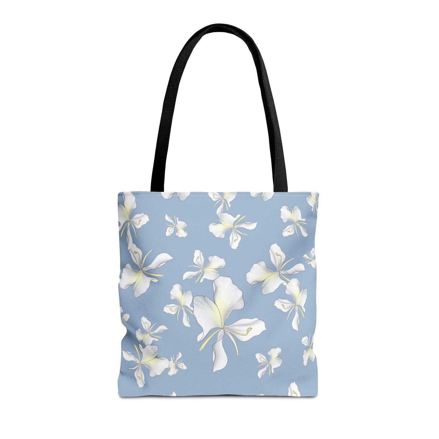 Tote bag- Awapuhi Falling (Cyan)