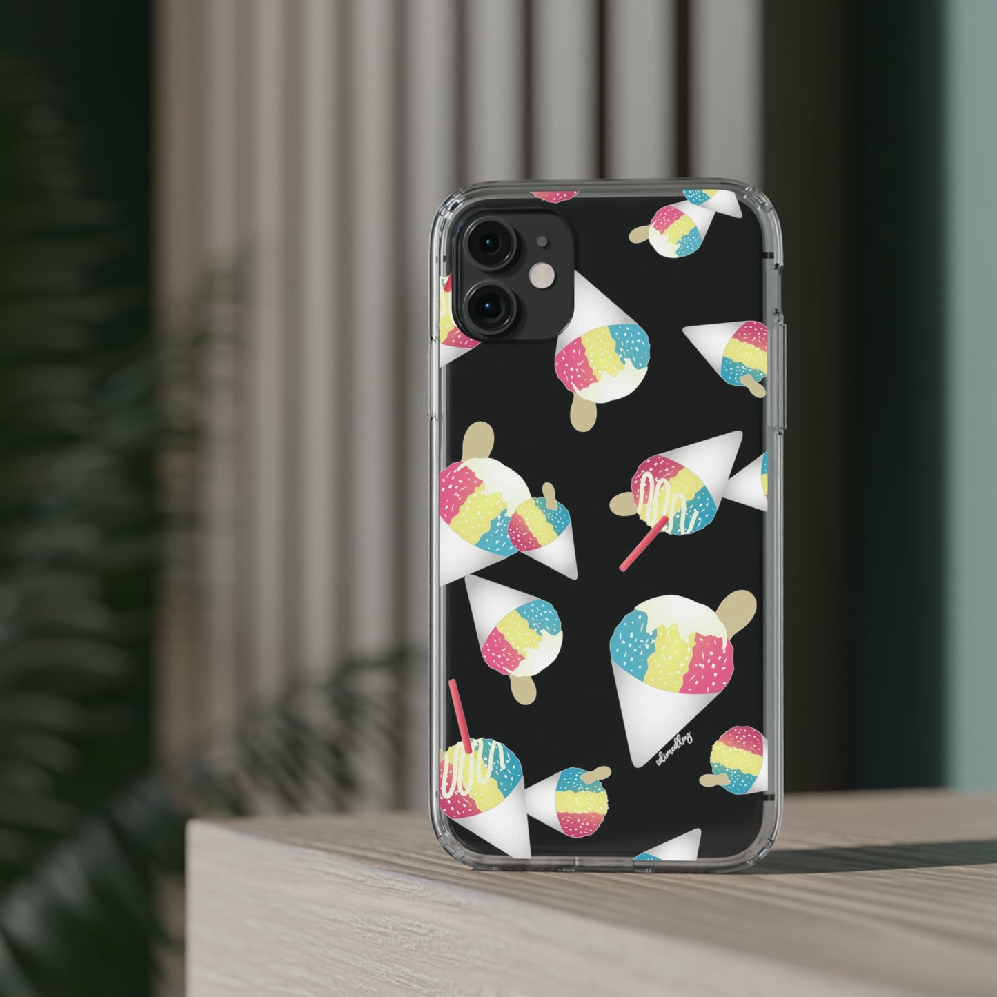 Rainbow Shave Ice CLEAR Case