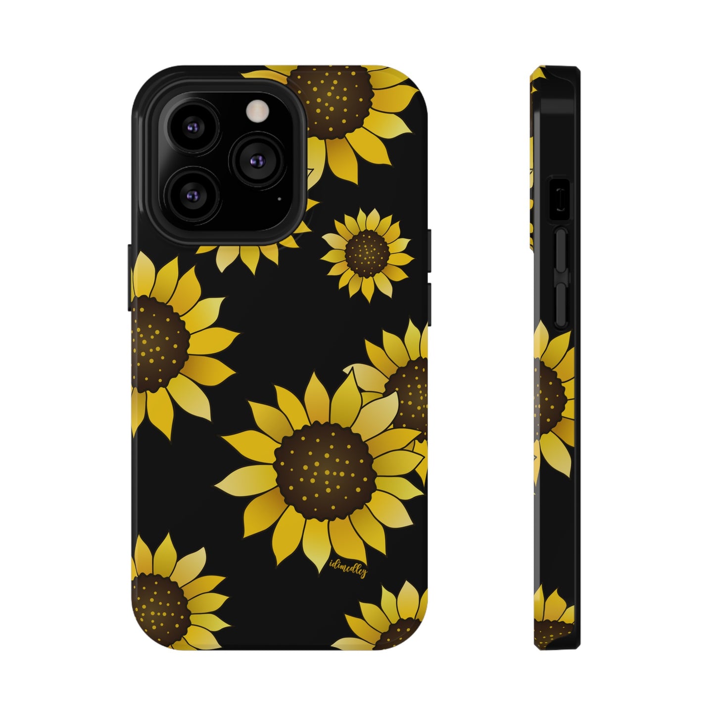 Sunflowers (Black)