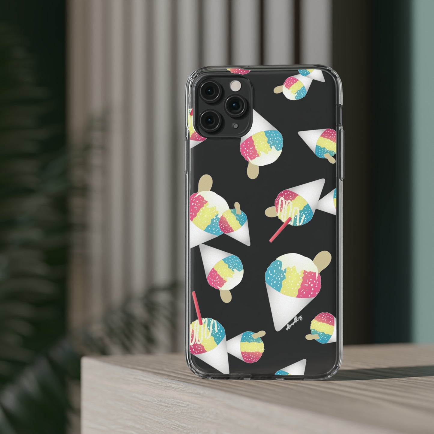 Rainbow Shave Ice CLEAR Case
