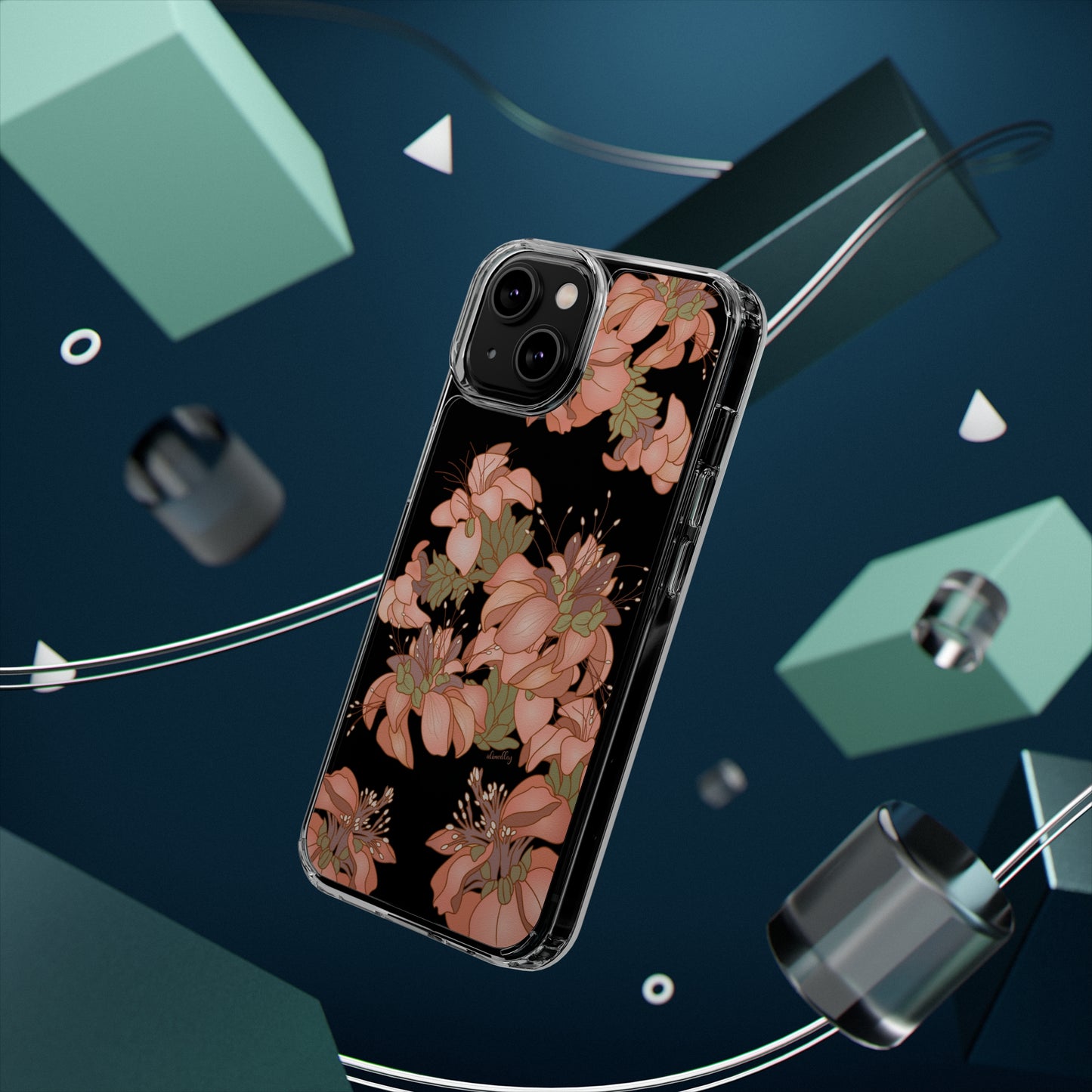 Wili Wili Flowers CLEAR Case