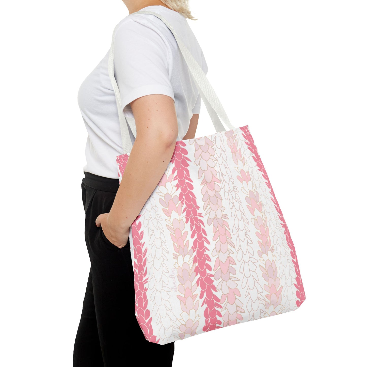 Tote Bag- Pakalana Stringing Pink