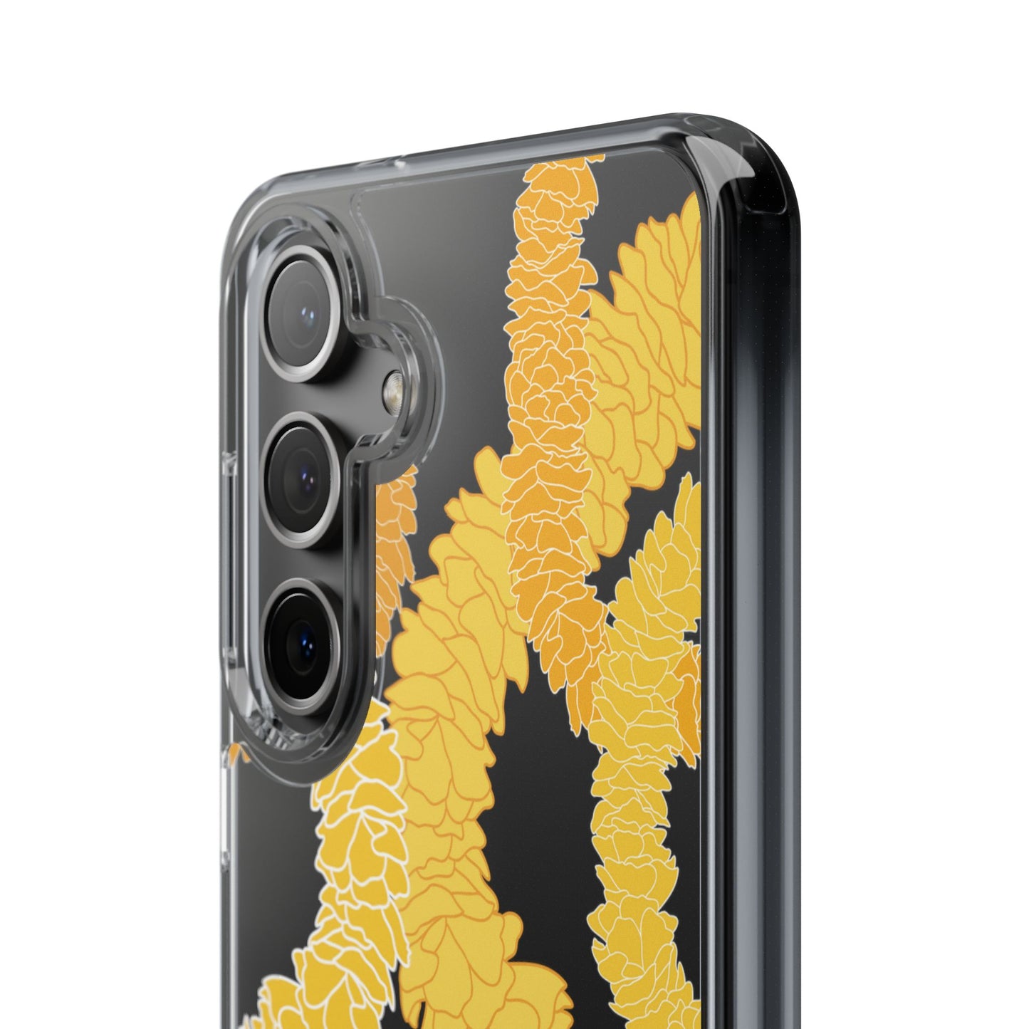 Ilima Flower Lei CLEAR Case