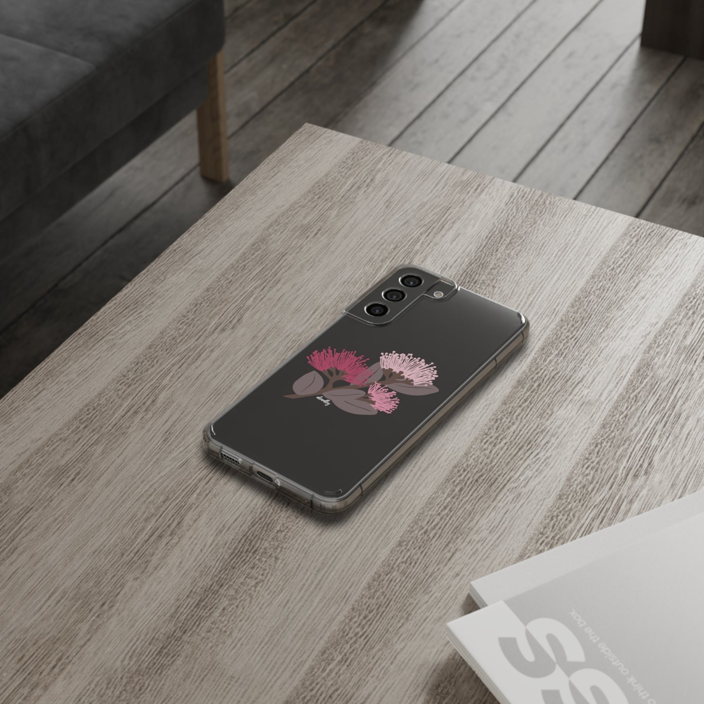 Ohia Blossoms on Branch CLEAR Case
