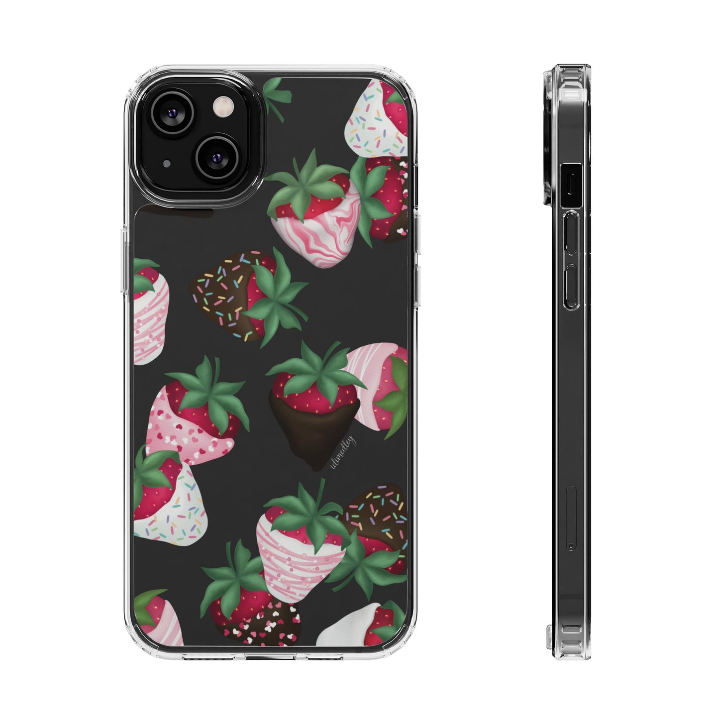 Chocolate Dipped Strawberries CLEAR Case