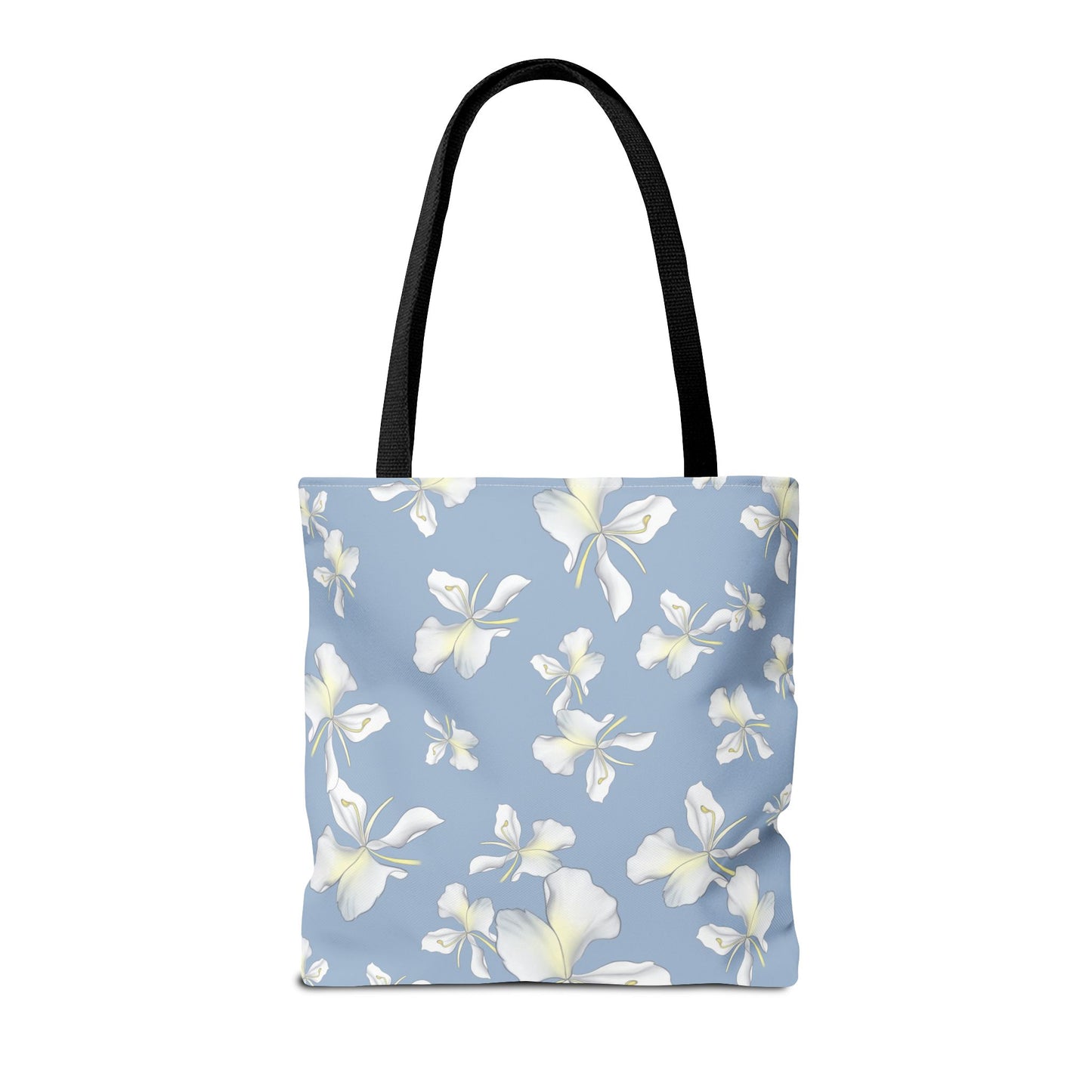Tote bag- Awapuhi Falling (Cyan)