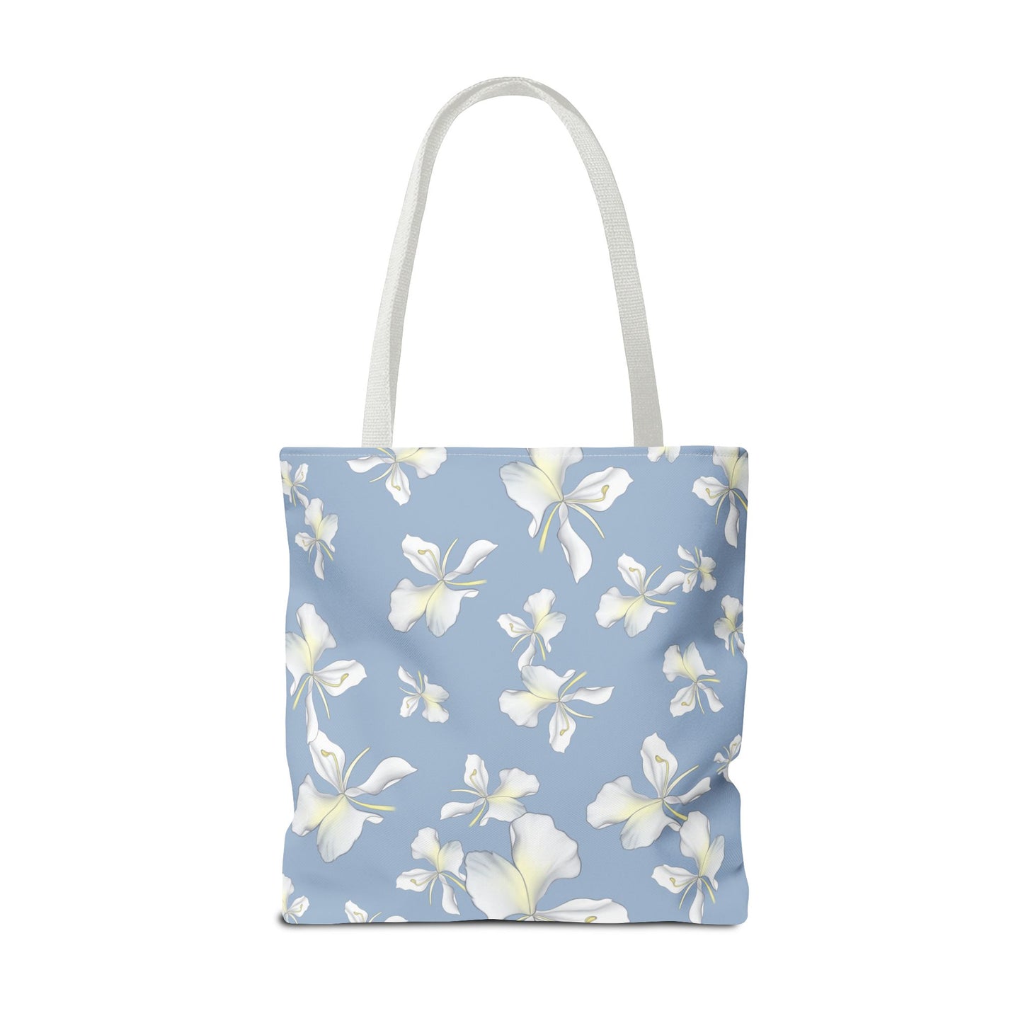 Tote bag- Awapuhi Falling (Cyan)
