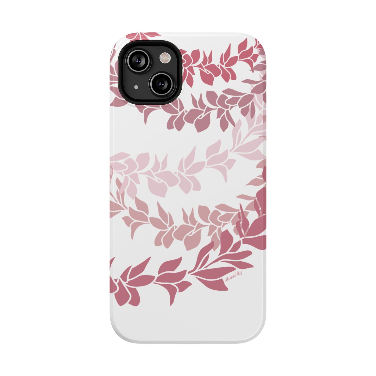 Plumeria Leis in Color Me Pinks (White)